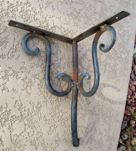 etsy vintage metal shelf brackets|farmhouse shelf brackets wrought iron.